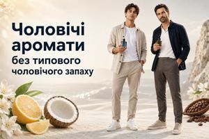 Мужские ароматы без типичного мужского запаха: цитрусы, кокос, цветы, какао и мускус