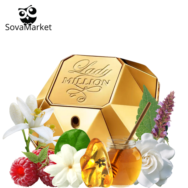 Paco Rabanne Lady Million edp 80ml, Франція