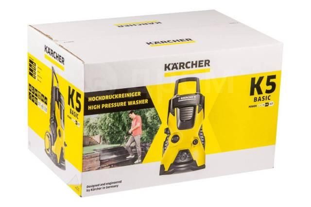 Мощная мойка высокого давления (керхер) для авто Karcher K5 Basic: 145 бар, 500 л/ч минимойка 11805800