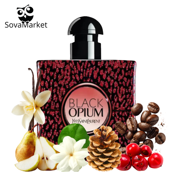 Yves Saint Laurent Black Opium Baby Cat Collector edp 90ml, Франция