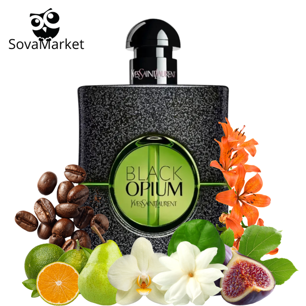 Yves Saint Laurent Black Opium Illicit Green edp 90ml, Франция