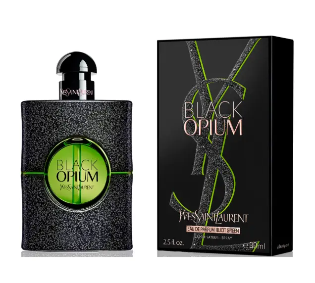 Yves Saint Laurent Black Opium illicit green 90 ml Тестер, Франція