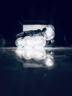 Світлодіодна ретрогірлянда лампочки Lumion Filament Bulb String 4 м 20 ламп зовнішня колір білий холод.
