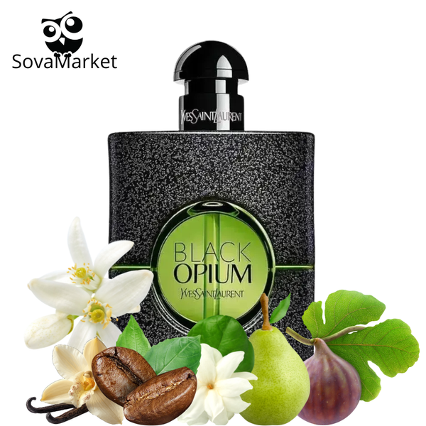 Yves saint laurent black opium illicit green edp 90ml, Франція