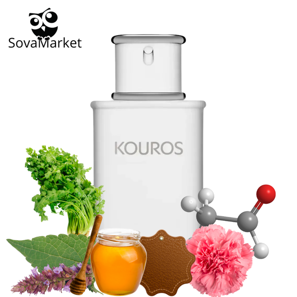 Yves Saint Laurent Kouros edt 100 ml, Франція