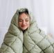 Теплое зимнее одеяло Евро размер 200х220 см гипоаллергенное, с наполнителем холлофайбер "ТМ OДА"